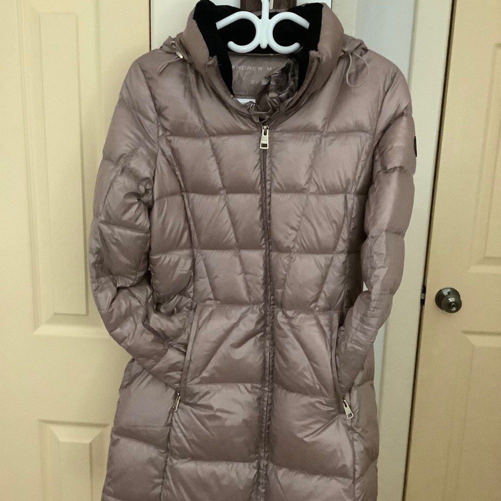 Andrew Marc Packable Womens Down Coat